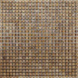 Мармурова мозаїка GOLD TRAVERTINE 30.5x30.5 см 10661 фото