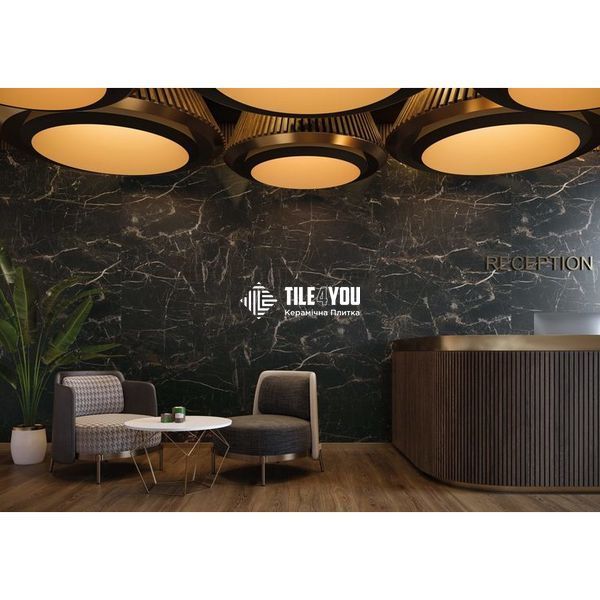 Керамограніт Cerrad | Marquina Gold POL 597x1197x8 208417 фото