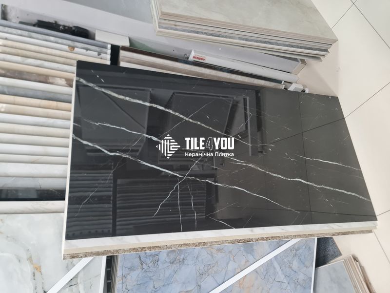 Керамогранит Casa Ceramica BLACK MARQUINA 80x160 38241821 фото