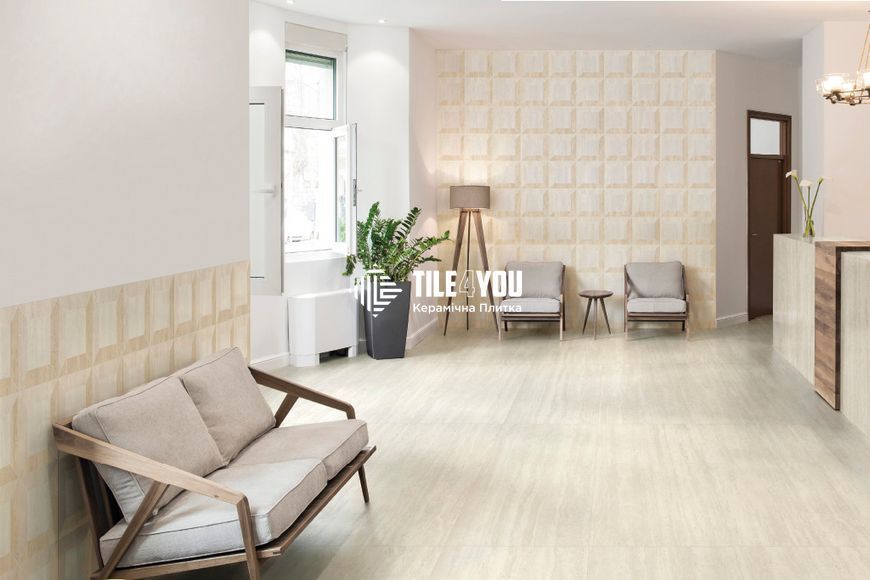 Керамогранит La Fenice | Il Travertino Almond 12ITR003 60x120 209004 фото