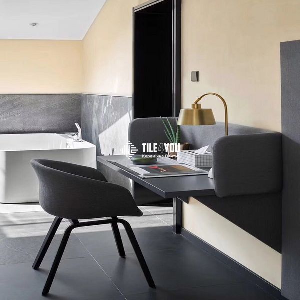 Керамограніт Megagres | GBM80160M BLACK MATT 60x60 см 17766 фото