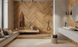 Керамогранит Elios Ceramica | Плитка YOSEMITE AMBER CHEVRON NATURAL 15*85*8.5mm 203059 фото 3