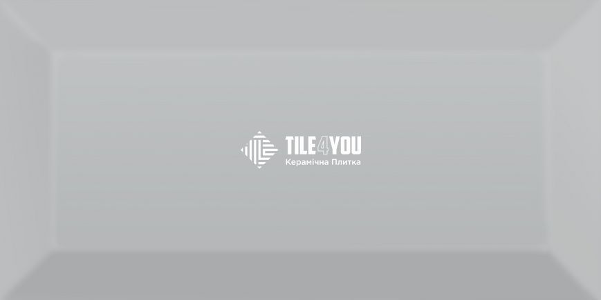 Плитка для стін Metrotiles сірий 462051 10x20 см 49194380 фото
