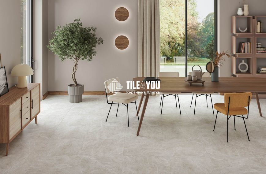 Керамогранит Golden Tile | Terragres Sky Stone SEГ980 кремовый 1200x600x8 202633 фото