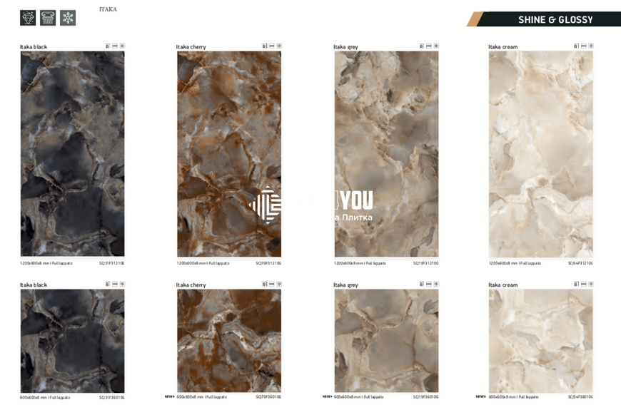 Керамограніт Teo Ceramics (Allore) | Itaka Cream F P 600x1200x8 R Full Lappato 1 17032 фото