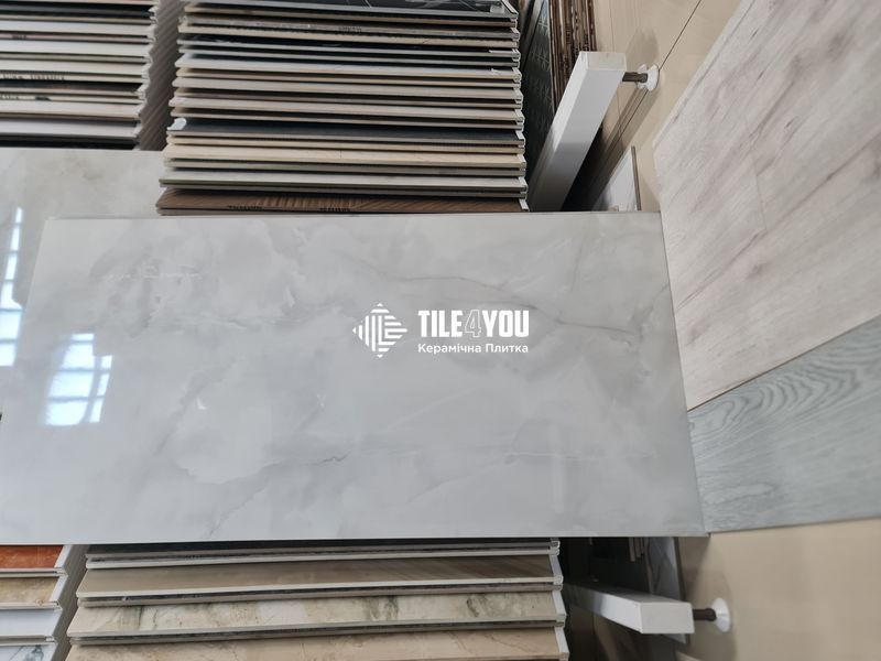 Керамограніт Ecoceramic | Calacatta Eternal White 60х120 - LP0869 - 004 (глянець) 16348 фото