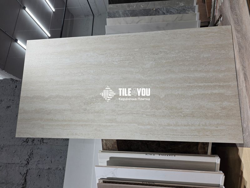 Керамограніт Ragno | Плитка 60*120 Realstone Travertino Vein Bianco Rett Rca7 19144 фото