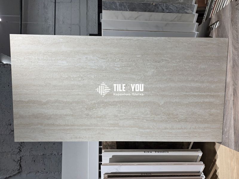 Керамограніт Ragno | Плитка 60*120 Realstone Travertino Vein Bianco Rett Rca7 19144 фото