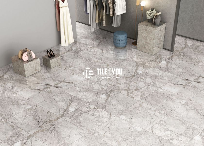 Керамограніт Itaca | Breccia Aurora Gris Polished 60*120 201586 фото