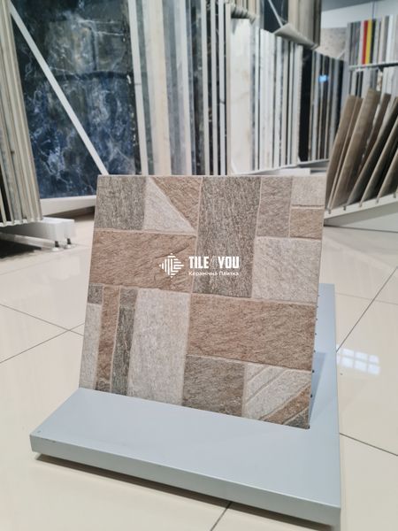 Керамогранит Golden Tile | Misto Mattone 3F7830 коричневый 400х400x8 45827940 фото