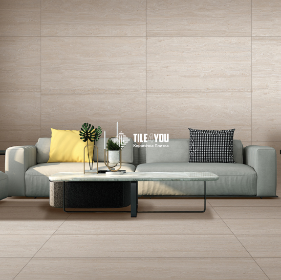 Керамогранит Italica | Marmo Travertino Beige Car 600x1200 202810 фото