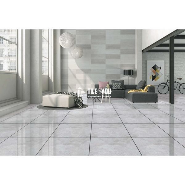 Керамогранит Raviraj | Montana Cemento Dark POL 600x600 см 16559 фото