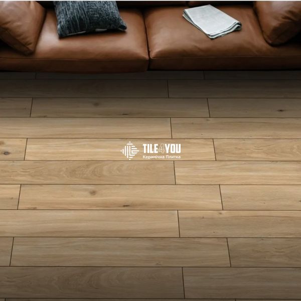 Плитка під дерево Ceramica Deseo | Nova Beige 20x120 см 17435 фото