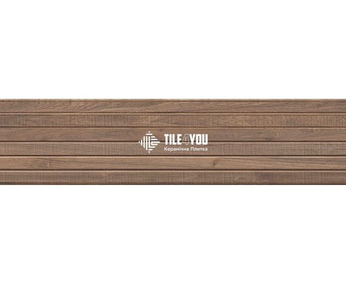 Керамогранит Ceramica Deseo | MULBERRY WOOD BROWN 30X120 17385 фото