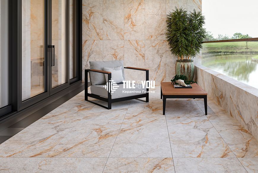 Керамогранит CERAMA MARKET | Slate Calacatta Borghini Matt 60x120 см 16447 фото