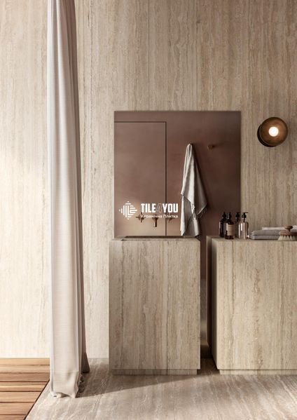 Керамогранит Ragno | Плитка 60*120 Realstone Travertino Cross Bianco Rett Rcaf 19146 фото