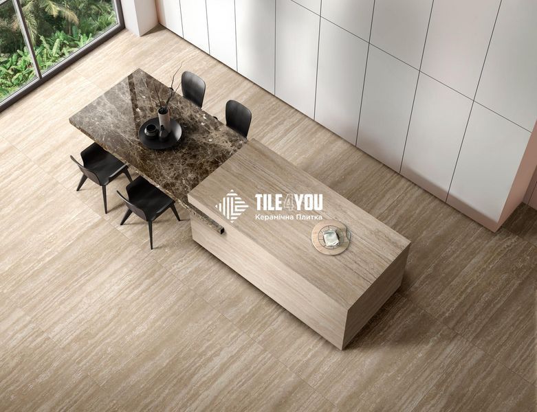Керамогранит Ragno | Плитка 60*120 Realstone Travertino Cross Bianco Rett Rcaf 19146 фото