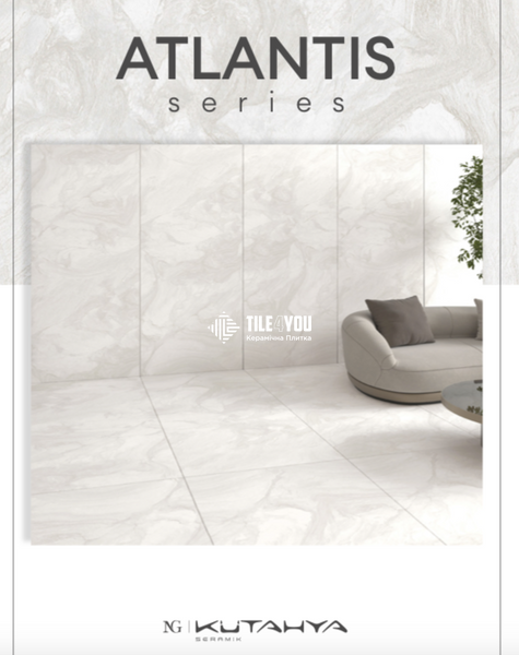 Керамогранит Kutahya | Atlantis White Mat RT 240 x120 208265 фото