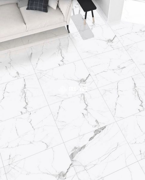 Керамограніт Italica | Colonial White Polished 60x60 см 16040 фото