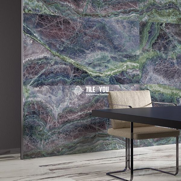 Керамограніт Santagostino | Onyx Purple 60x120 см 17870 фото
