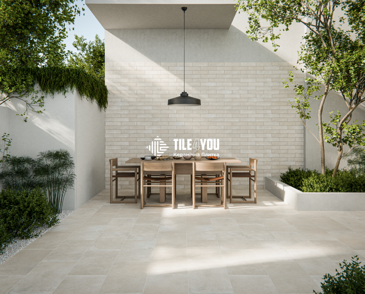 Плитка фасадна Cerrad | Argilla Ivory 74x300x9 202368 фото