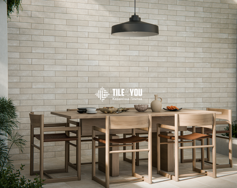 Плитка фасадна Cerrad | Argilla Ivory 74x300x9 202368 фото