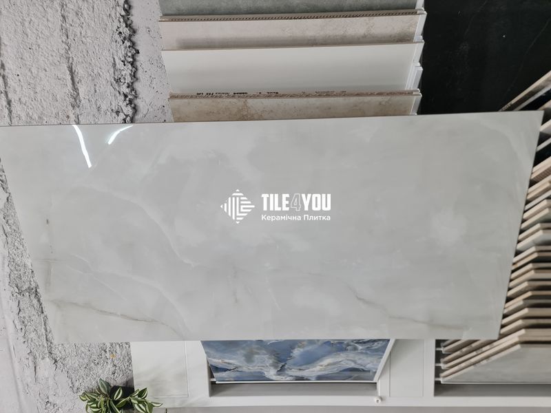 Керамогранит Netto Ceramika | Onyx Grey Polished 60&times;120 13834 фото