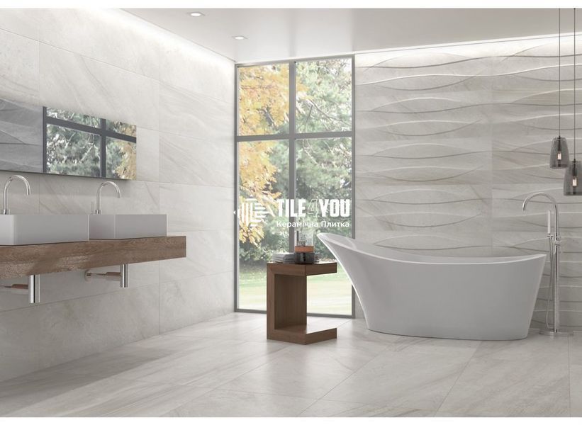 Плитка для стін LITIUM GREY 40х120 см 10019 фото