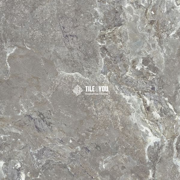 Керамограніт Teo Ceramics (Allore) | Snake stone Grey F PC 600x600x8 R Sugar 1 15684 фото