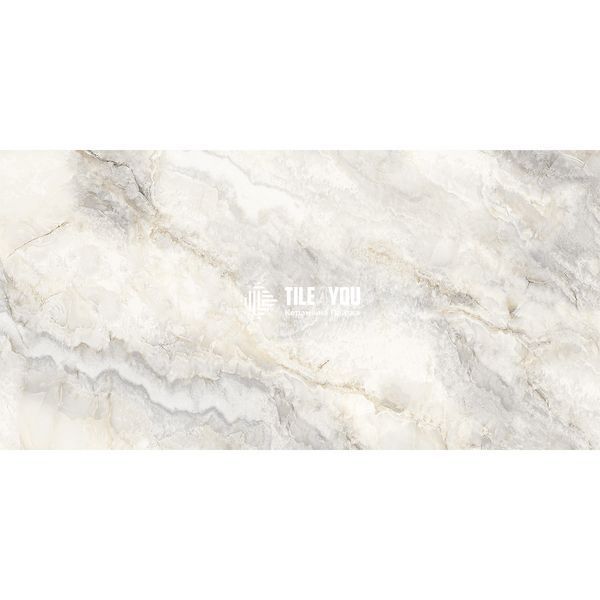 Керамограніт Ceramica Deseo | AETHER ONYX GREY POL 600x1200 202906 фото