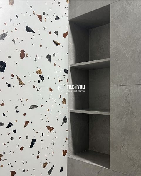 Керамограніт Teo Ceramics (Allore) | Stracciatella White F P 60x60 R Satin 1 60130581 фото