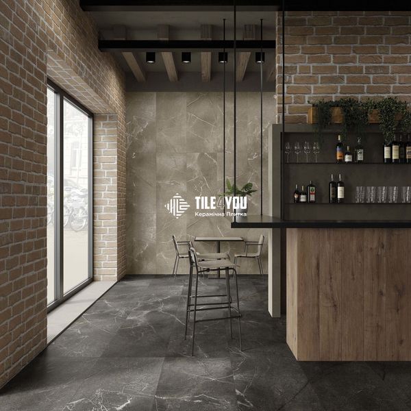 Керамограніт DADO CERAMICA | MASK GRAPHITE 60X60 Rettificato 8mm 19253 фото
