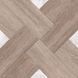 Керамограніт Golden Tile | Плитка Marmo Wood Cross 4VН800 темно-бежевий 400х400x7 202690 фото 3