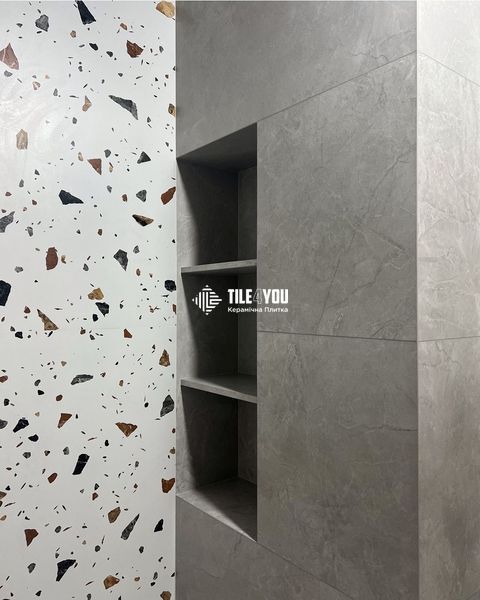 Керамограніт Teo Ceramics (Allore) | Stracciatella White F P 600x1200 R Mat 1 15735 фото