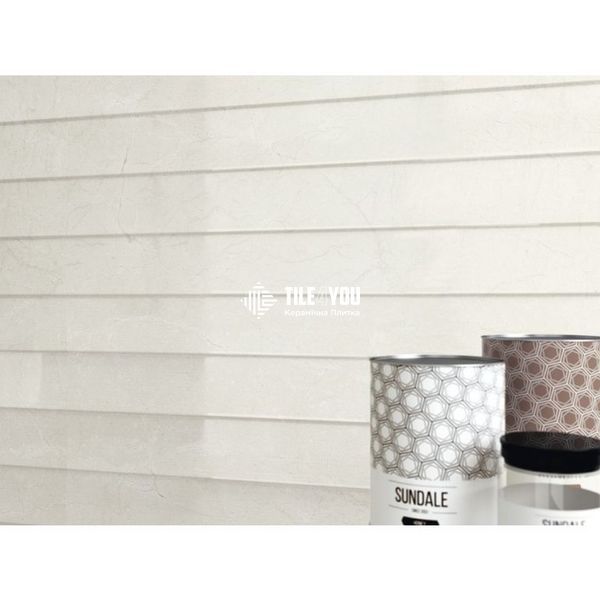 Настенная плитка Shutter Velvet Cream Rectificado 30х90 38752439 фото