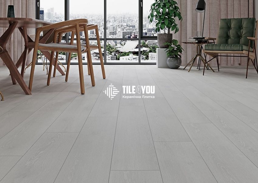 Плитка під дерево Cersanit | Elmwood White Mat Rect 19,8x119,8 G1 18721 фото