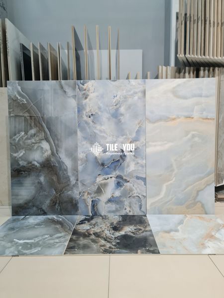 Керамограніт Teo Ceramics (Allore) | Nebula Blue F P 600x1200x8 R Full Lappato 1 17268 фото