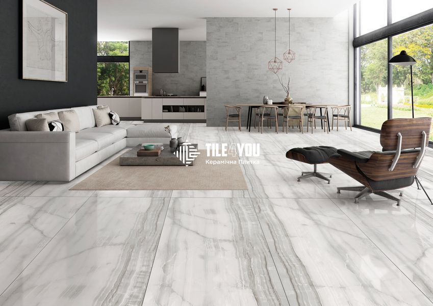 Керамогранит Netto Ceramika | Onyx Graphite Polished 60&times;120 13839 фото