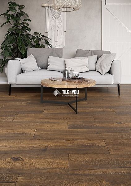 Керамогранит Opoczno | Плитка Passion Oak Brown RECT 221x890x8 208638 фото
