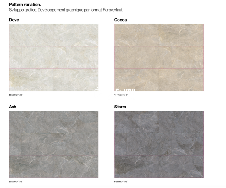Керамограніт Energieker | Плитка GENESIS DOVE NATURAL 120*280*6mm 203069 фото