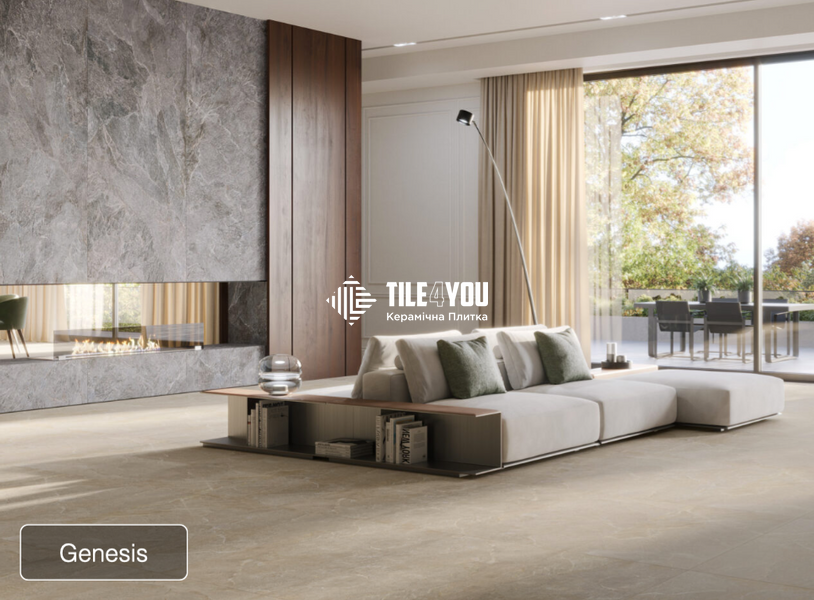 Керамограніт Energieker | Плитка GENESIS DOVE NATURAL 120*280*6mm 203069 фото