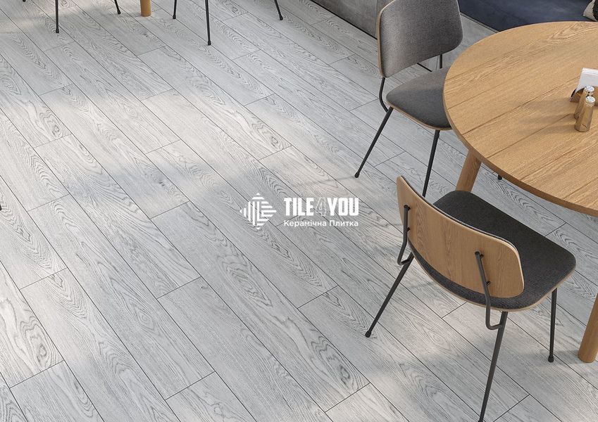 Плитка під дерево Cersanit | Emberwood Grey Mat Rect 19,8x119,8 G1 18723 фото