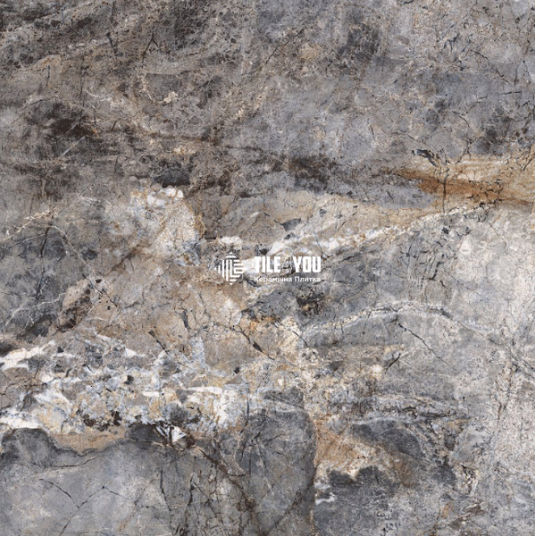 Керамограніт Fiera Ceramica | Princess Dark Grey 600х600х7 18138 фото
