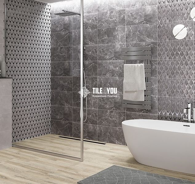 Керамічна плитка Opoczno | Teneza Light Grey Glossy 29,7X60 17934 фото
