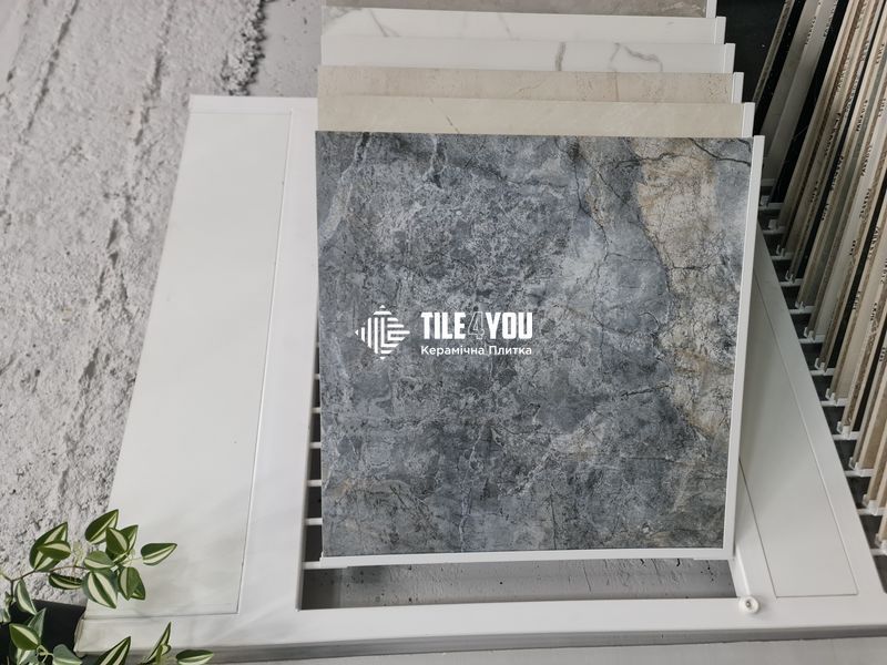 Керамограніт Fiera Ceramica | Princess Dark Grey 600х600х7 18138 фото