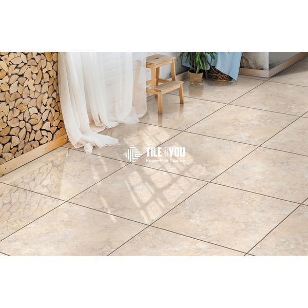 Керамограніт Ceramiсa Santa Claus | Rhodos Crema POL 600x600 см 12455 фото