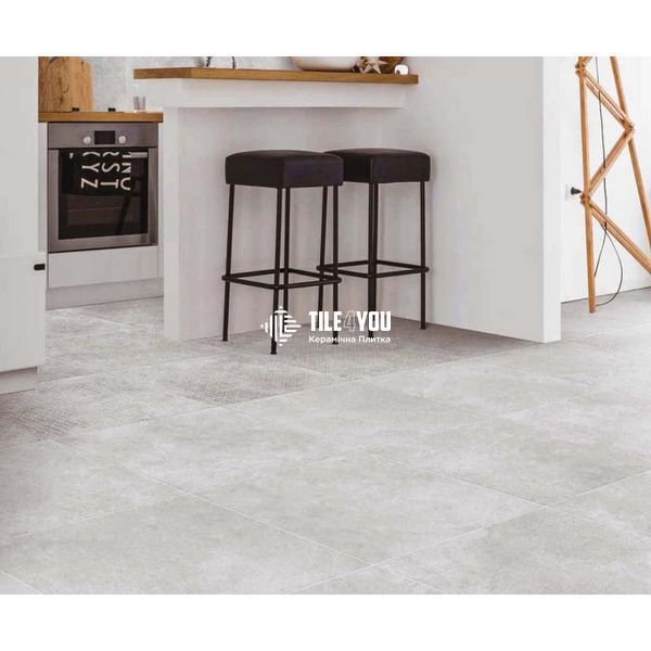 Керамограніт Cersanit | Rufus Light Grey Matt 42X42 17285 фото