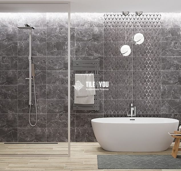 Керамічна плитка Opoczno | Teneza Grey Glossy 29,7X60 17935 фото