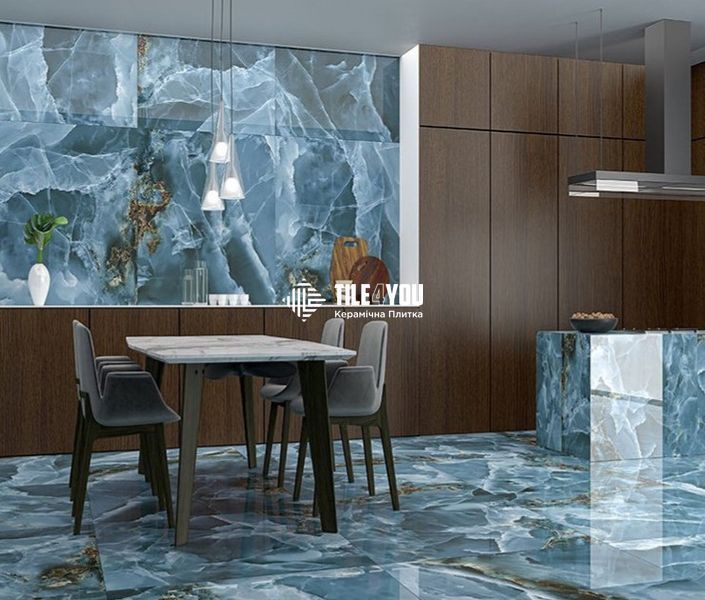 Керамограніт Ecoceramic | Iceland Mint 60x120 см 16360 фото