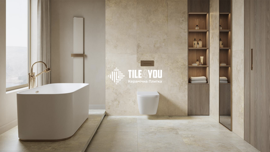 Керамограніт Paradyz Ceramika | Bellari Crema Gres Mat 119,8X59,8 19920 фото